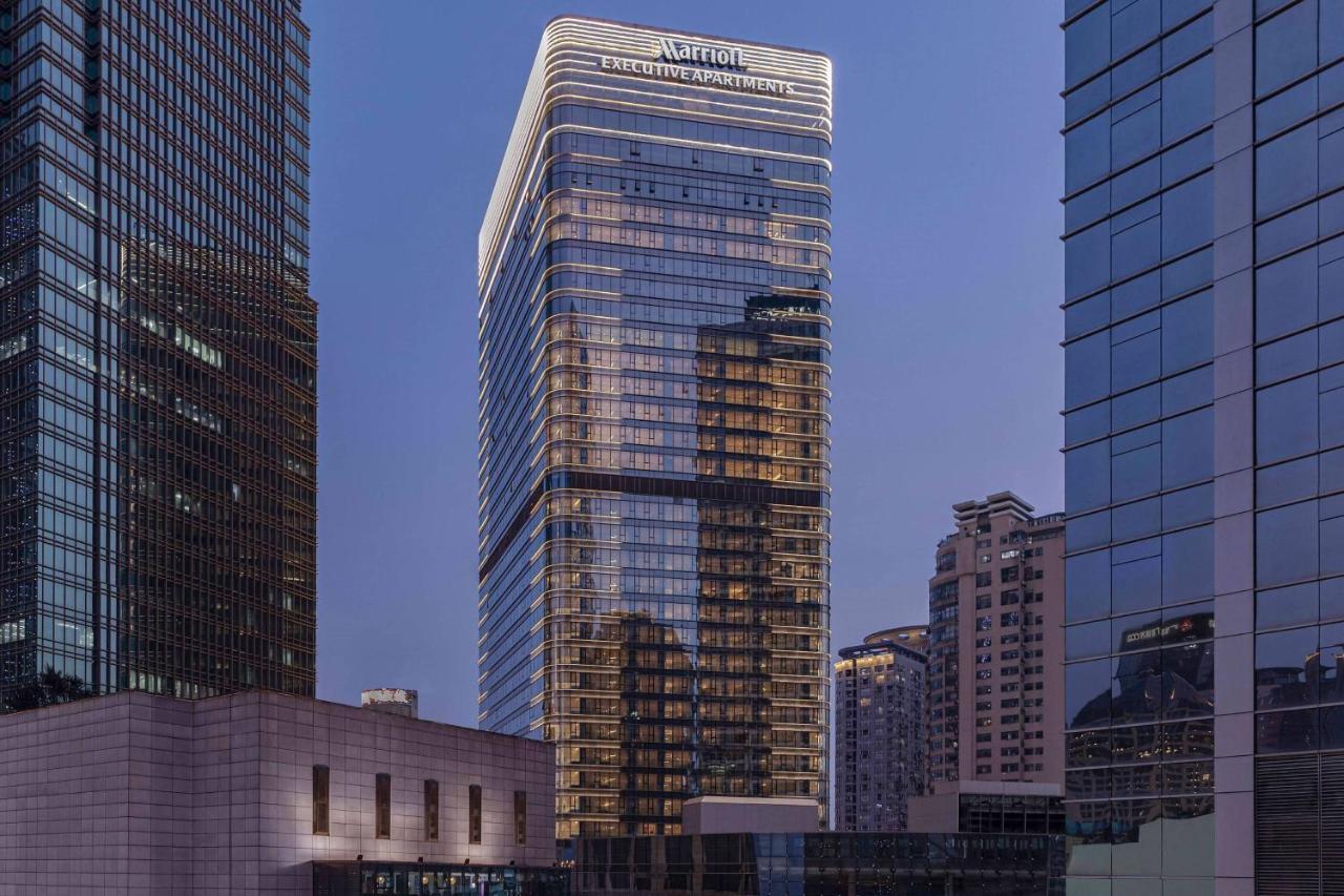 Marriott Executive Apartments Chongqing Exteriör bild